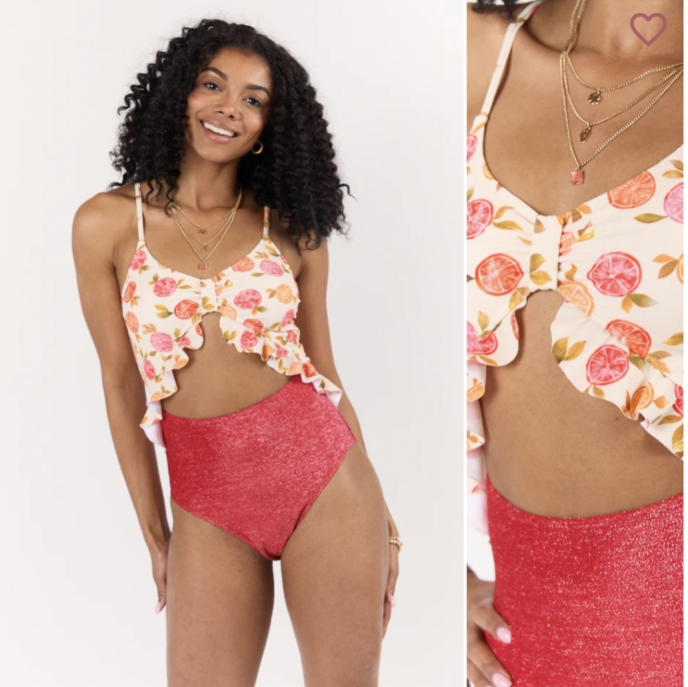 🎄 CLOSET CLEAR OUT SALE🎄 Citrus Grove One Piece Swimsuit
